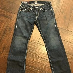 True Religion “Ricky Giant Big T” Jeans, Size 31